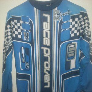 Sportrax  Outdoor  Gear  Bmx  Jersey  Size M   Blue  Kids